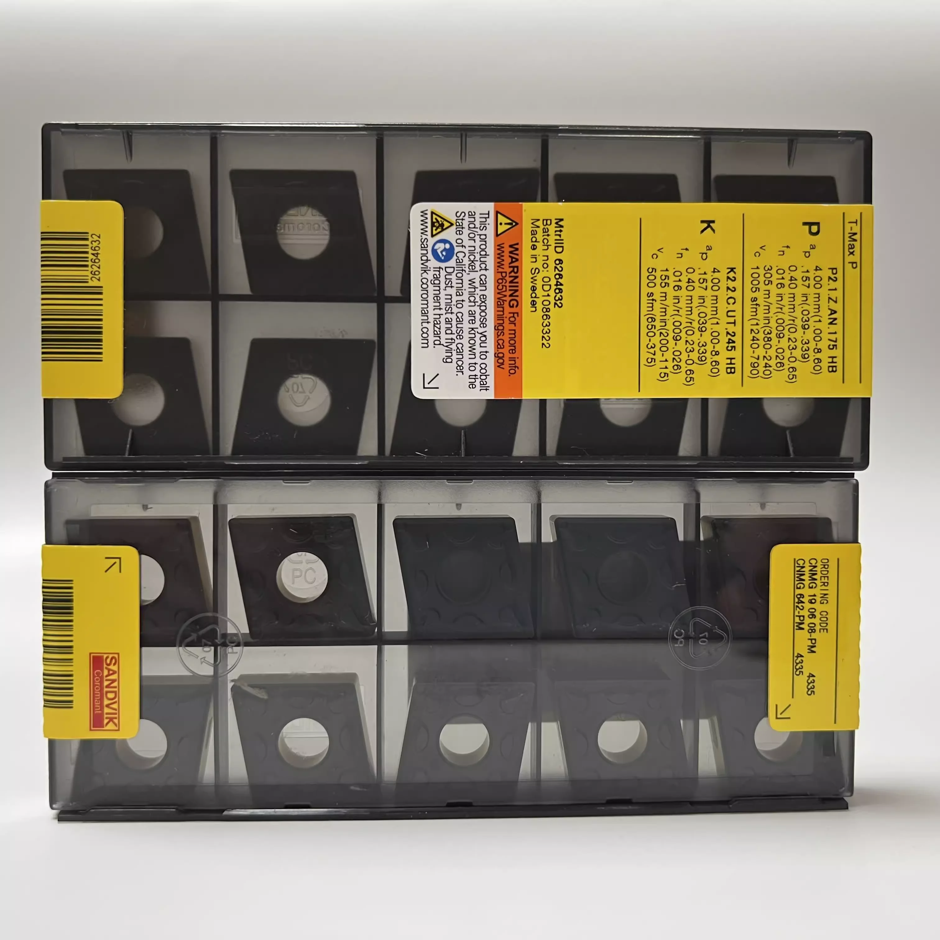 

Hard alloy cutting blades CNMG190608-PM 4415