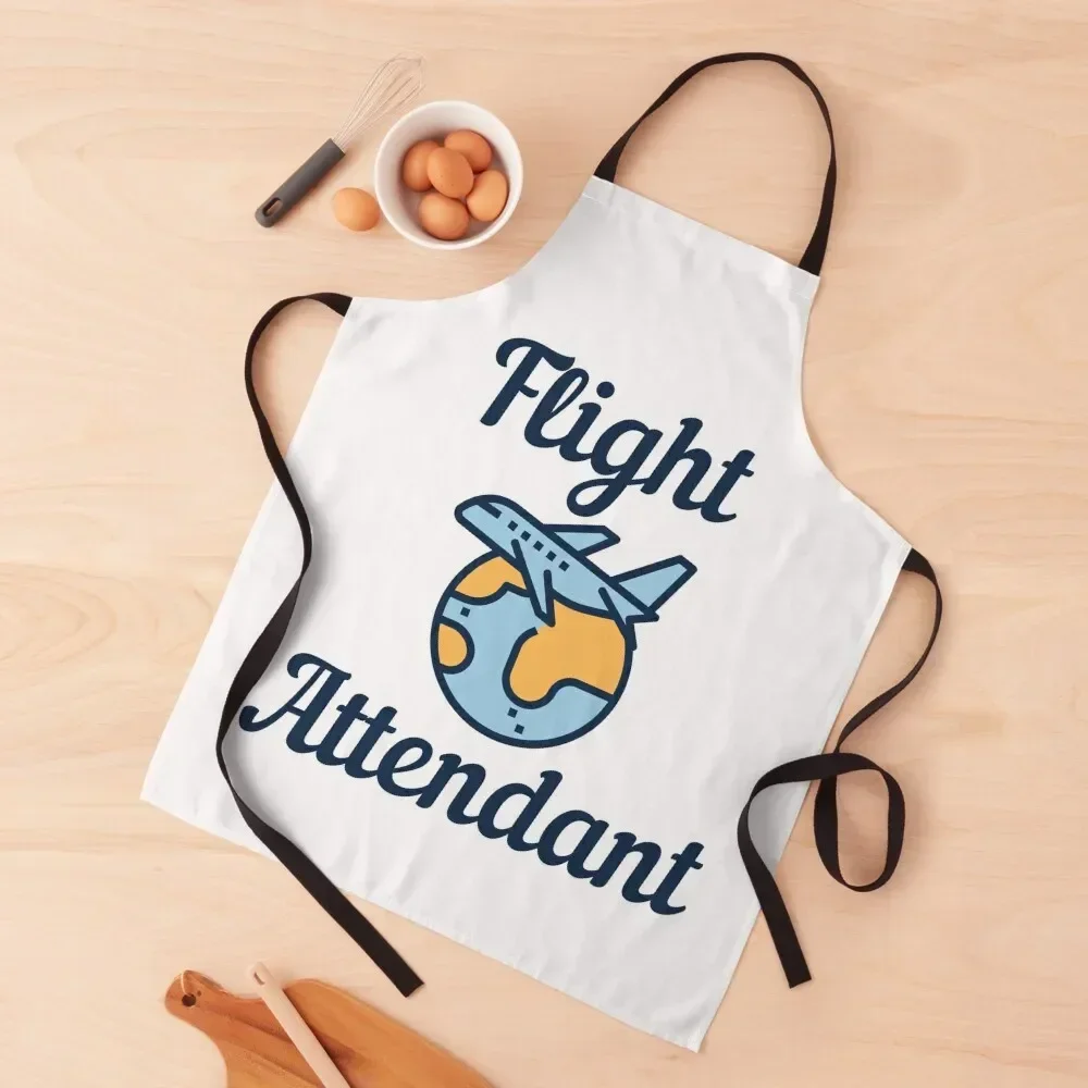 Flight Attendant (Cabin Crew) Apron Kitchen Front Women Kitchen Customizable Apron