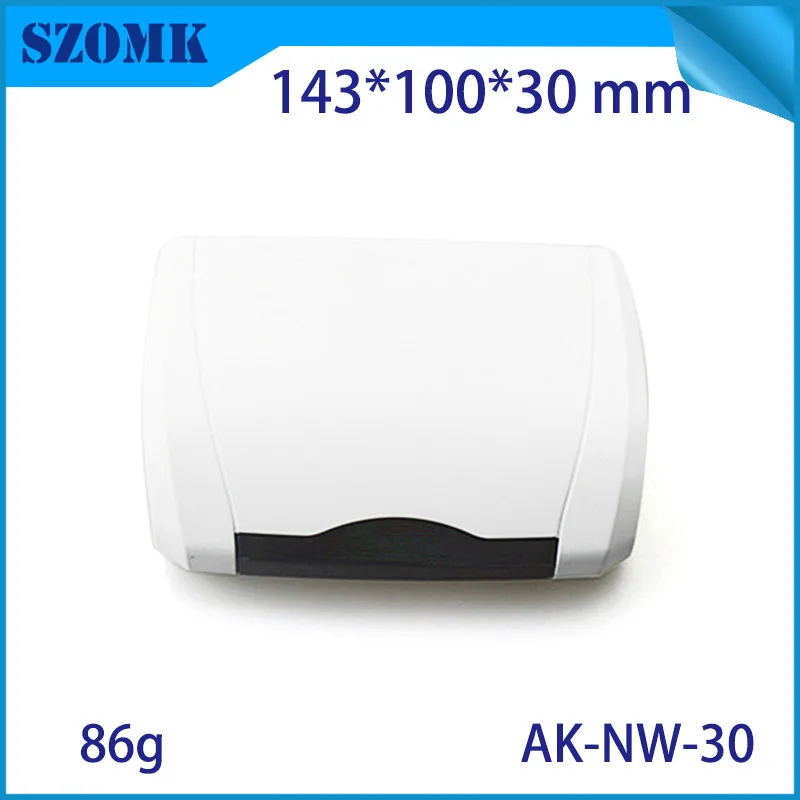 1ABS Plastic junction box network plastic casing for electronics wifi router net working enclosures 140*100*30 mm szomk diy box