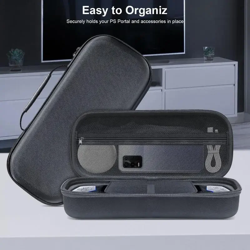 Portable Case Bag For PS Portal Case EVA Hard Carry Storage Bag For Sony PlayStation5 Portal Handheld Game Console Accessories