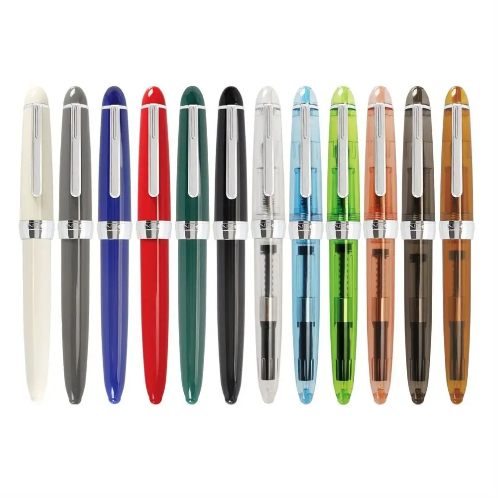 

Colorful High Quality Stationery School 0.5mm Silver Clip Student Fountain Pen Writing Ink Pens Ink Pens 992 Fountain Pen