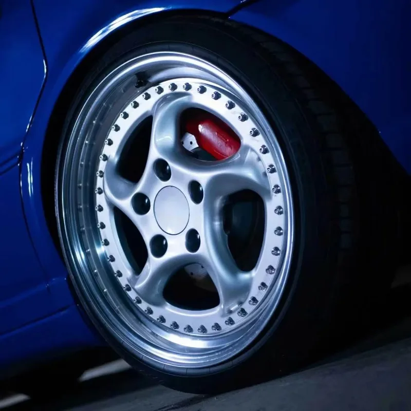 2 Piece Wheels for Porsche 911 996 964 Turbo 928 968 997 17 18 19 Inch Custom Five Spoke 5x130 Alloy Car Rims