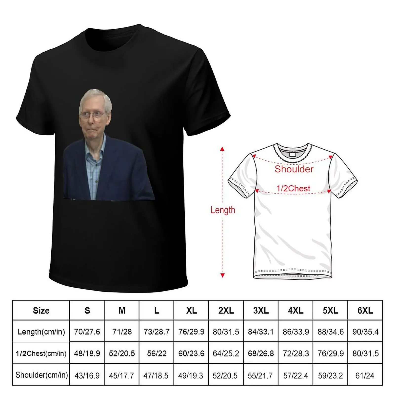 Mitch McConnell Freeze T-Shirt Halloween Theme T-Shirt