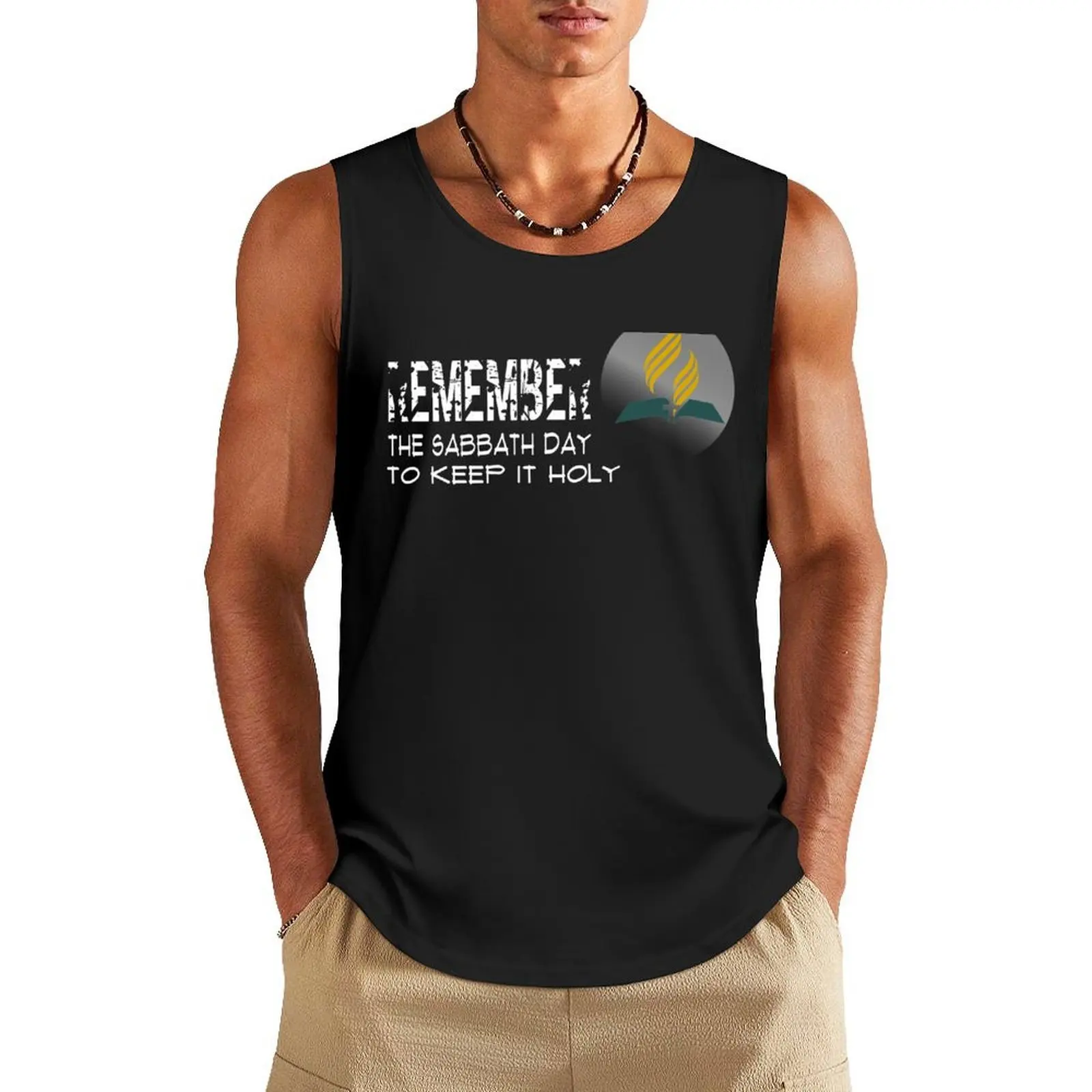 

Copy of Remember - SDA 2 Tank Top muscular man Men's gym Men's sleeveless