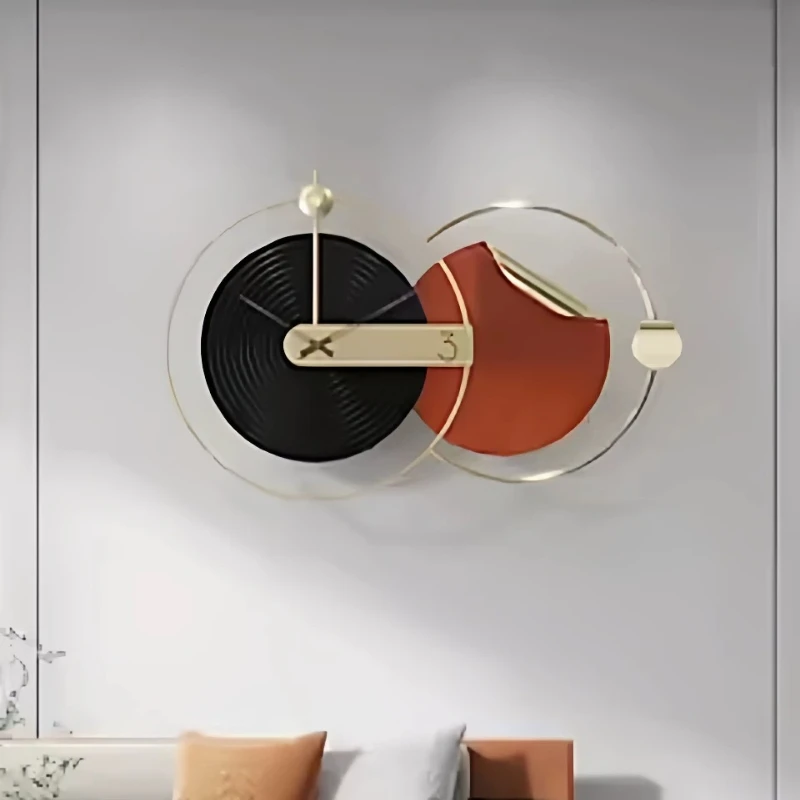 Elegant Home Decor Wall Clook Noiseless Beautiful Nordic Wall Clook Seating Room Modern Relogio De Parede Home Decoration