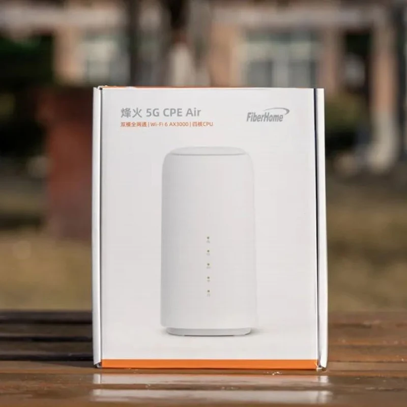 Unlocked Fiberhome 5G CPE Air LG6121H IMEI Change WiFi 6 Router AX3600 5G NR SA NSA 4G LTE CAT19 Wireless Modem PK H122-373