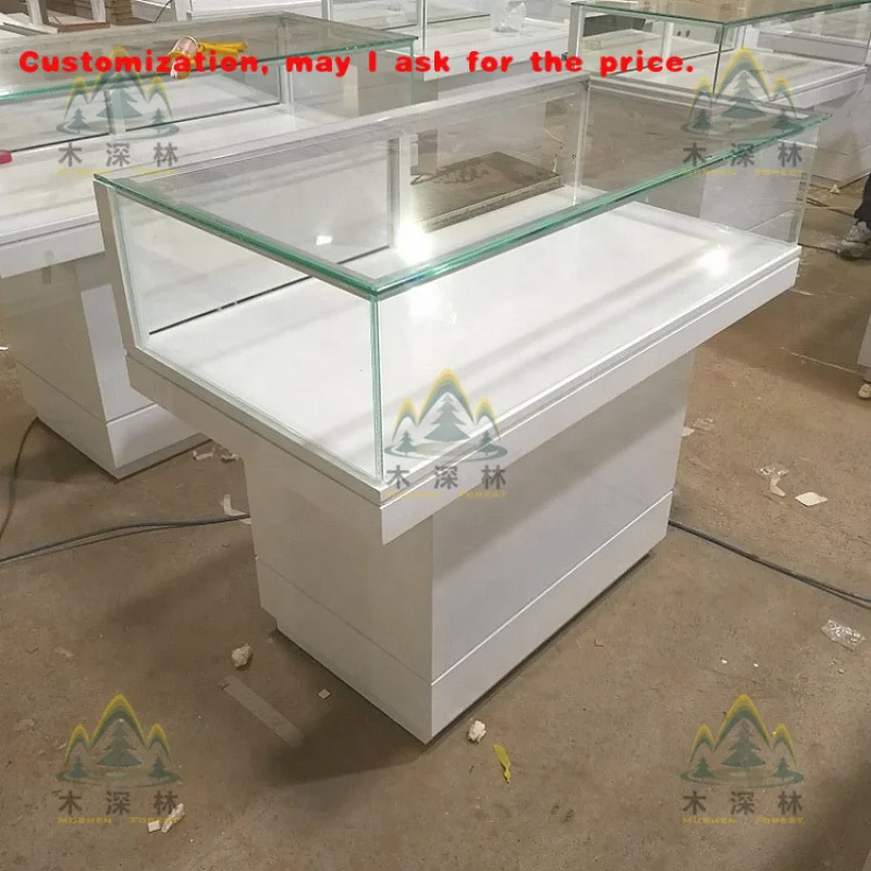 

custom.Stylish Jewelry Display Cabinet Boutique Glass showcase Display Stand Shopping Mall Design and Custom Make Shop Furni
