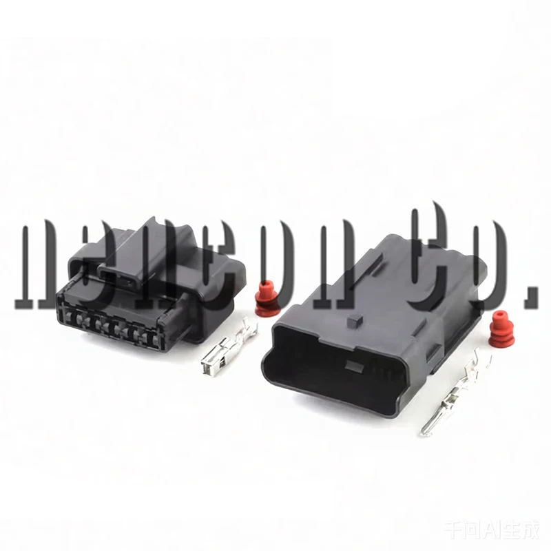 1 مجموعة 5 دبوس مقاوم للماء موصل إضاءة السيارة ذكر أنثى المقابس 2-953600-1 953600-1 953657-4 مناسبة لبيجو سيتروين رينو #1