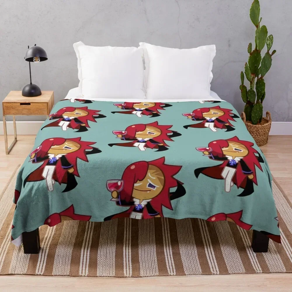 

Vampire Cookie! Cookie Run Kingdom Throw Blanket Cozy Warm Blanket for Bed Room Decor