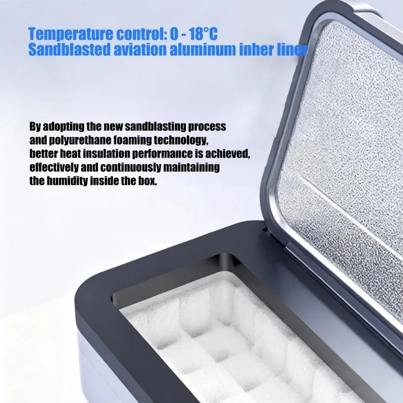 Household Mini Refrigerator Portable Constant Temperature Box Cold and Hot Dual-use Refrigeration Box