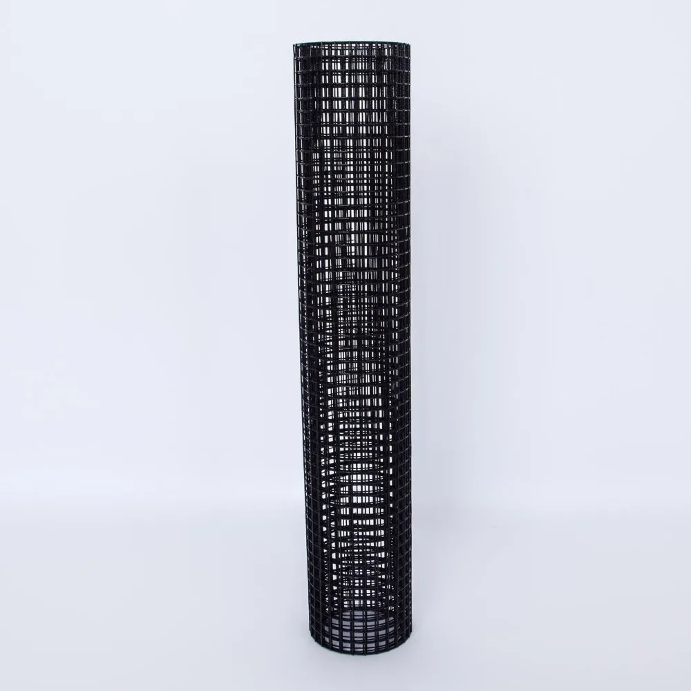 

48 inch×100 ft Black Vinyl Coated Hardware Cloth, 16 Gauge AWG 1/2 inch Black PVC Hardware Cloth, Black Welded Wire Fence