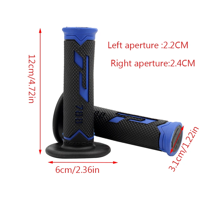 العالمي المضادة للانزلاق دراجة نارية القبضات المقود القبضات دراجة المطاط المقود القبضات 22 مللي متر 24 مللي متر لياماها KTM