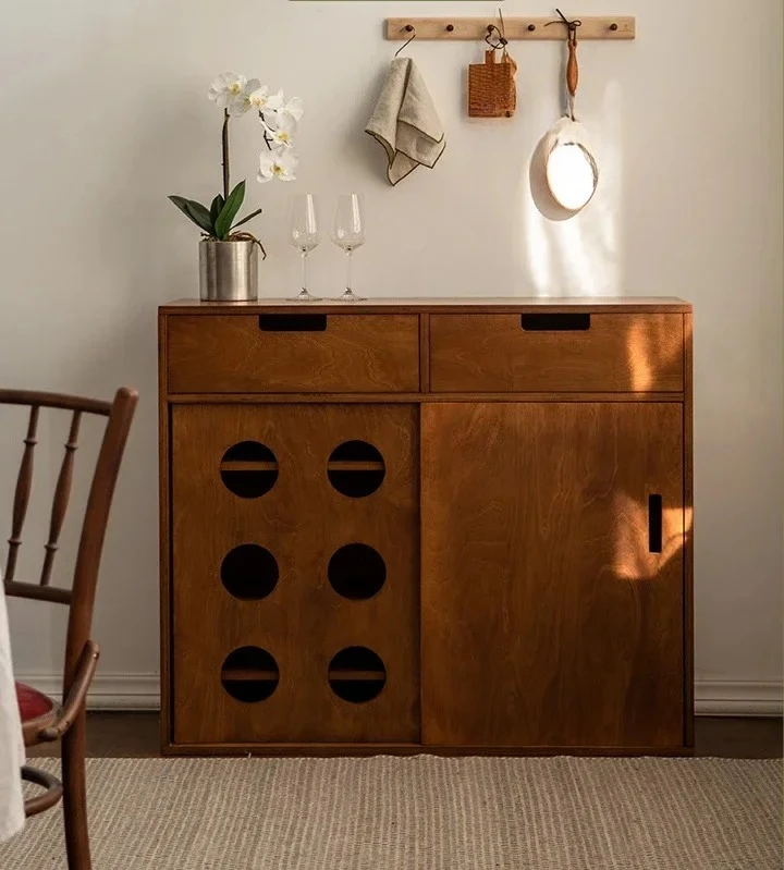 

X Ретро шкаф для обуви на крыльце из цельного дерева, антикварный домашний чайный шкаф