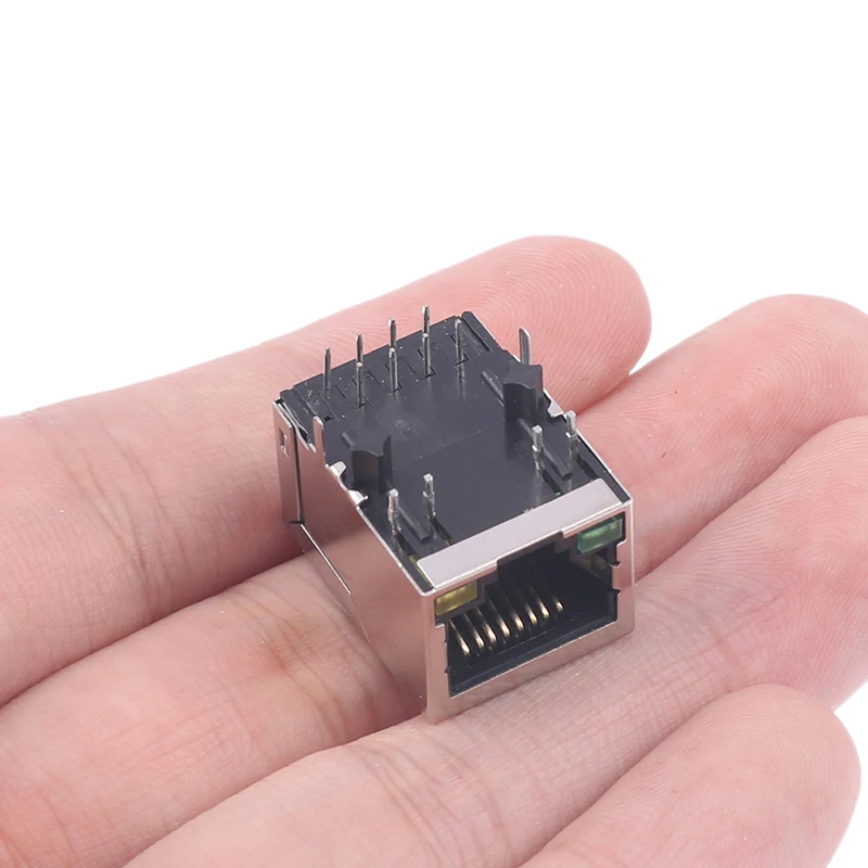 2 Stuks Hr911105a Ethernet Interface Rj45 Netwerk Transformator 100M Enkele Poort Rj45 Connector