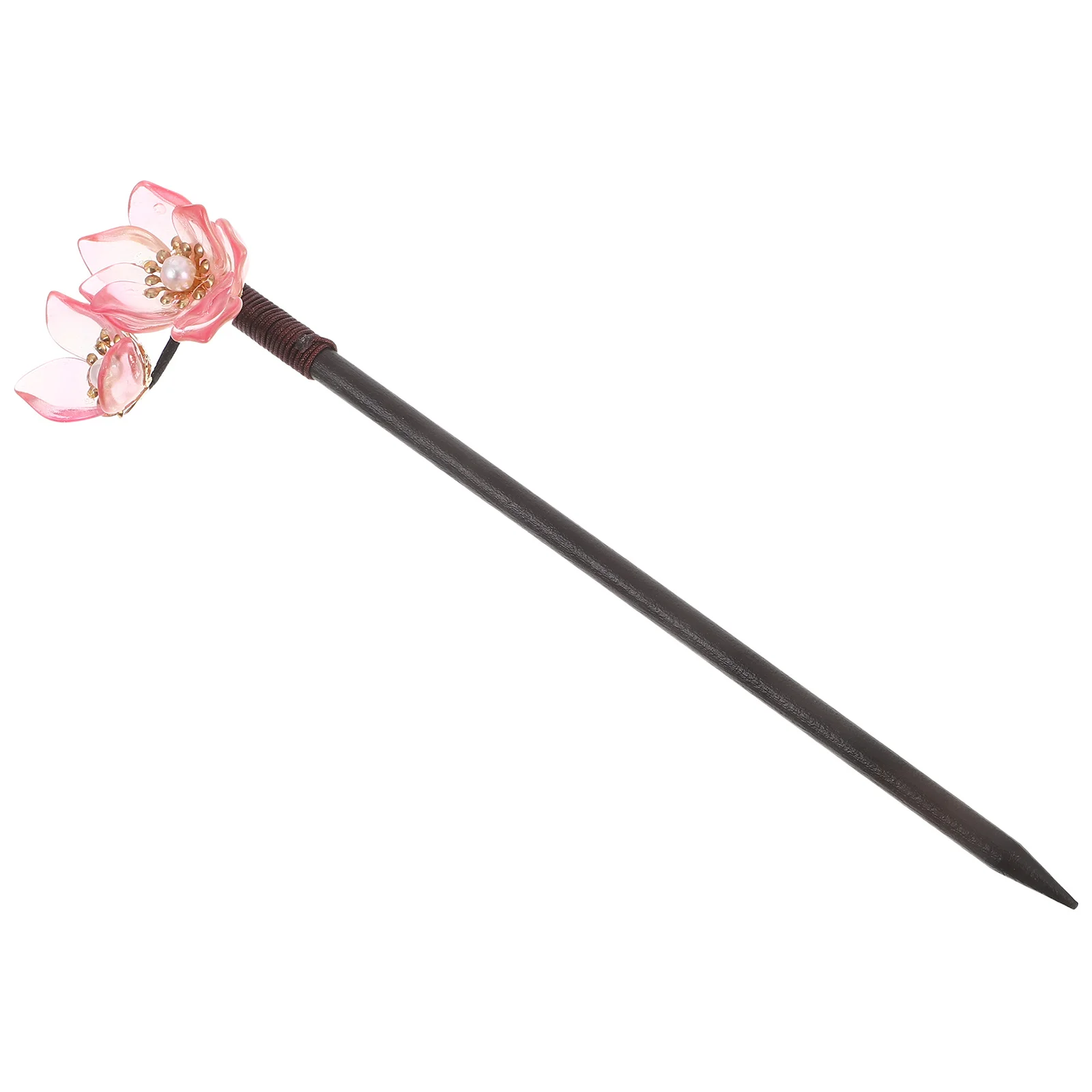 

Retro Flower Hairpin Chinese Style Stick For Party Cosplay Vintage Hair Ornament Hair Accessory Han Clothes Hairpin