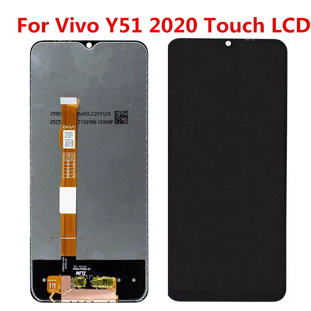 

Original 6.58" For VIVO Y51 2020 V2030 LCD Display Touch Digitizer Screen Accessories