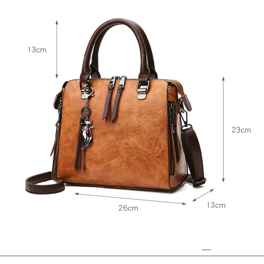 Fashion Women\'s Shoulder Bag Messenger Single Leisure Leather Handbags Crossbody Bags Bolsos Mujer Bolsa Designer Bags Luxury