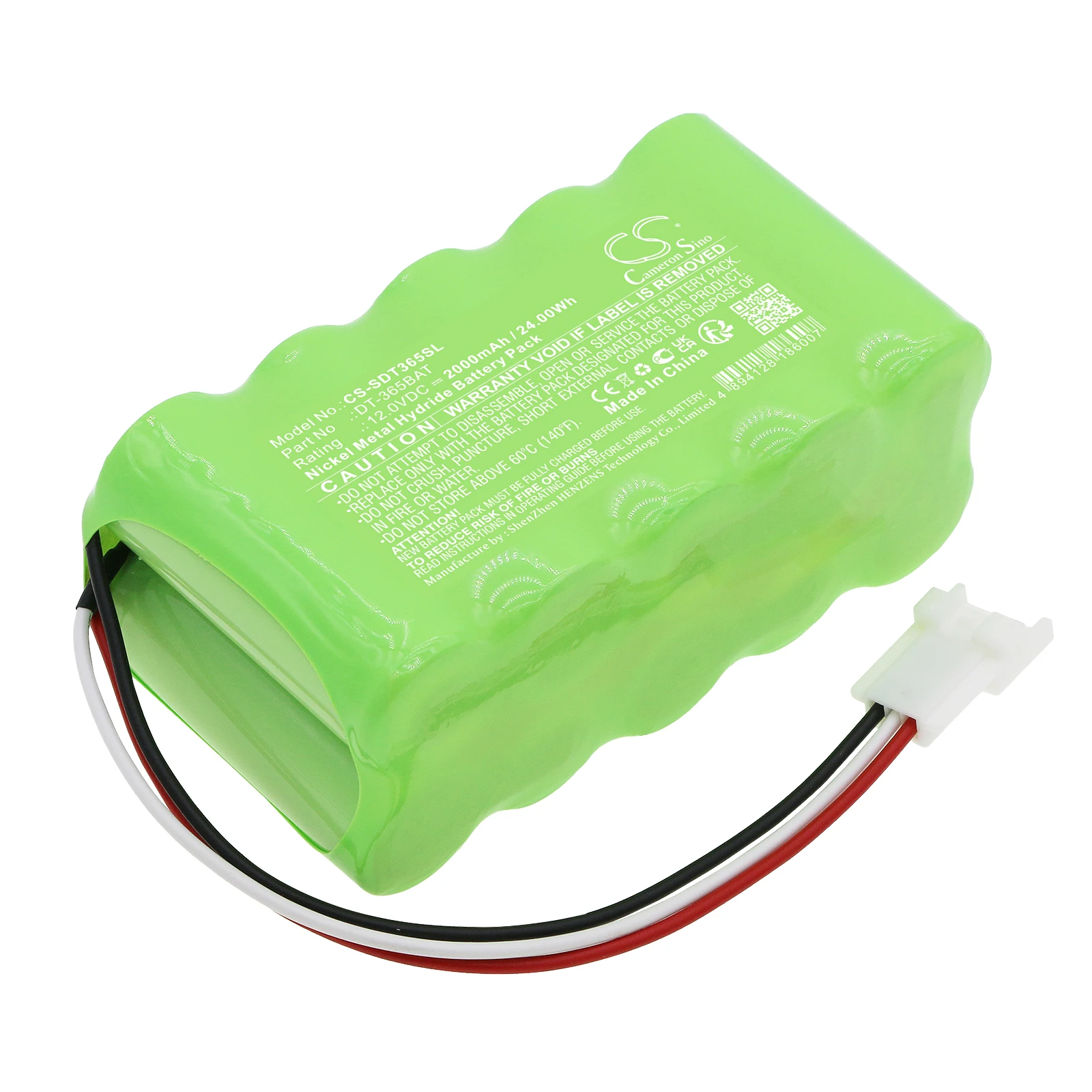 CS Replacement Battery For Shimpo DT-365 DT-365BAT 2000mAh / 24.00Wh Game Console