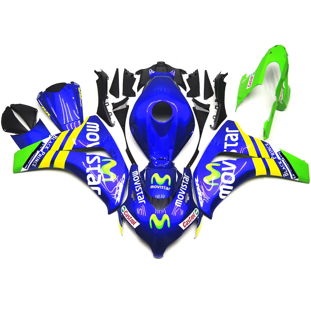 

New ABS Whole Motorcycle Fairings Kits For HONDA CBR1000RR CBR 1000RR CBR1000 RR 2008 2009 2010 2011 Injection Bodywork Black
