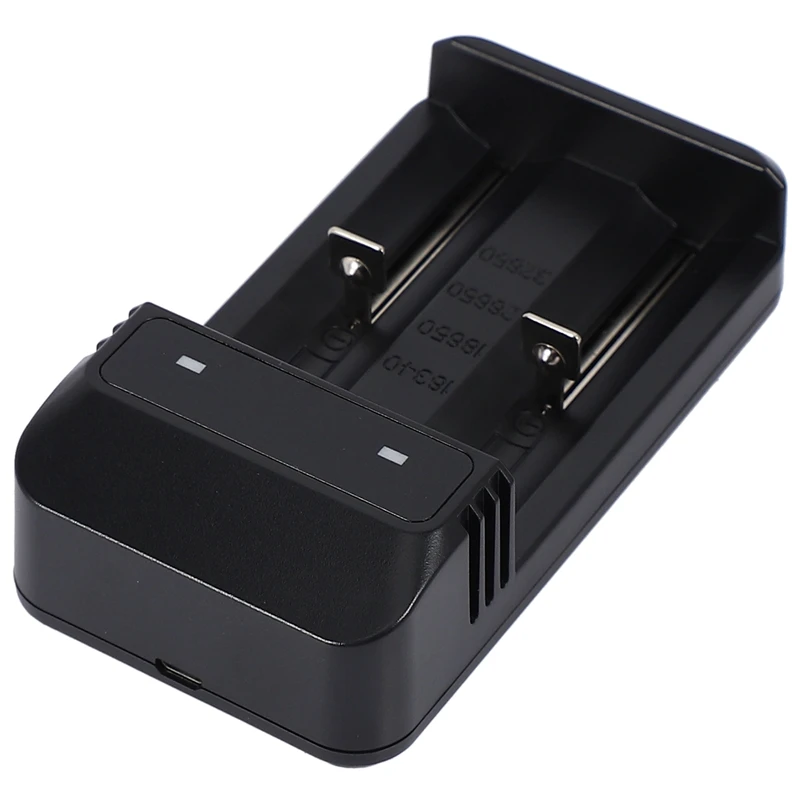 

Умное зарядное устройство с двумя слотами для литиевых батарей 32650 26650 18650 17670 (Cr123a)