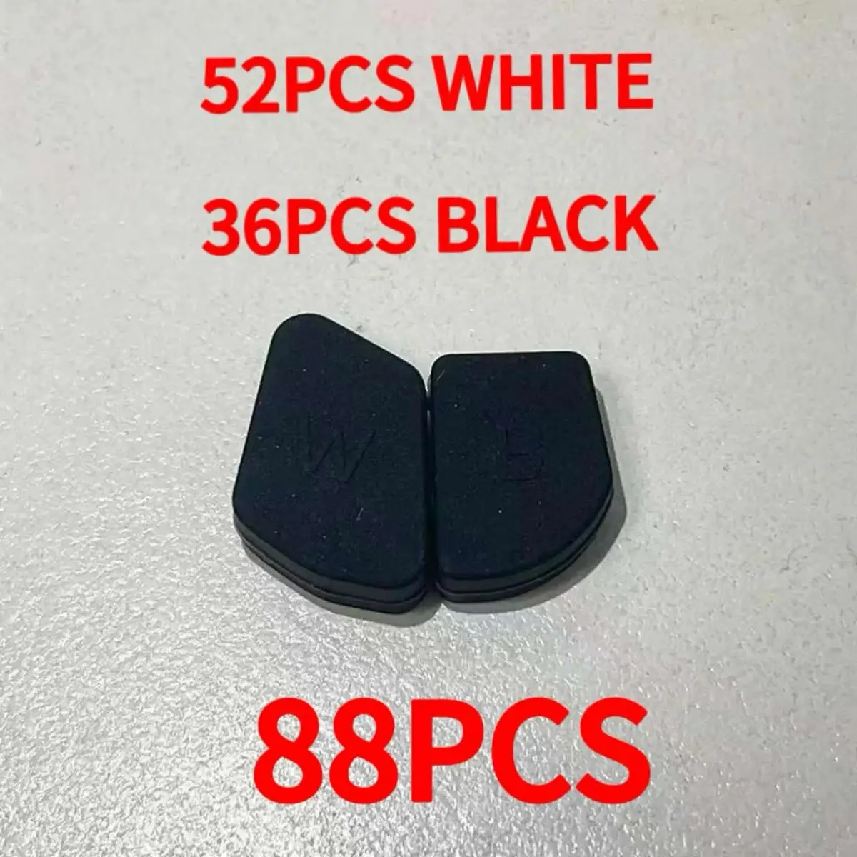 88 peças de tampas de borracha para martelos de piano elétrico para Casio PX120 PX150 PX160 330 350 860 800 AP 200 AP250 450 400 700 CDP100 CDP200