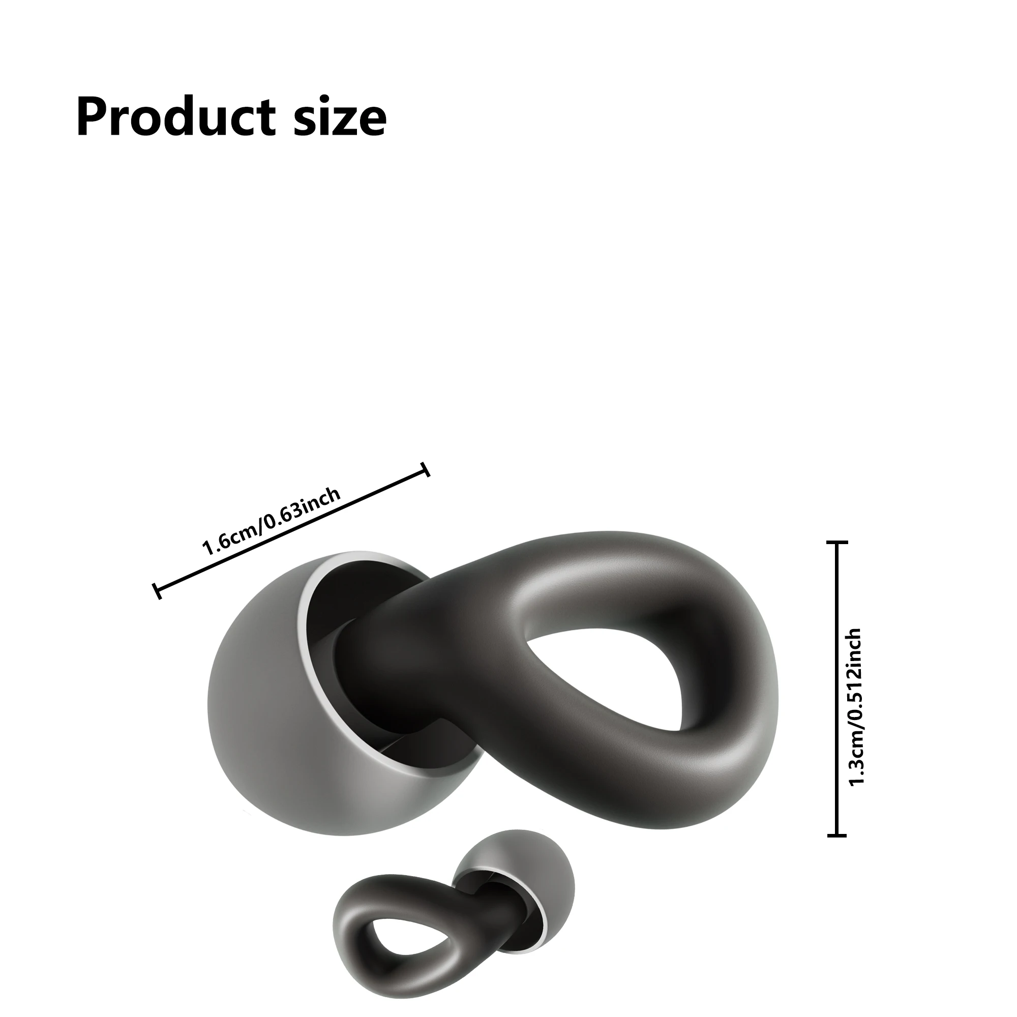 HUAK 28 Tapones para los oídos de alta fidelidad: reutilizables con 6 almohadillas S/M/L, ideales para conciertos, festivales, músicos, DJs