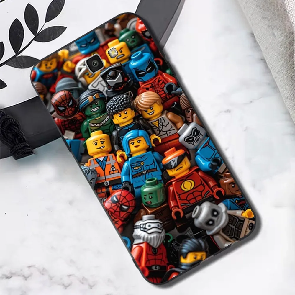 L-LEGO Phone Case For Samsung S 9 10 20 21 22 23 30 23 24 Plus Lite Ultra FE S10lite Fundas