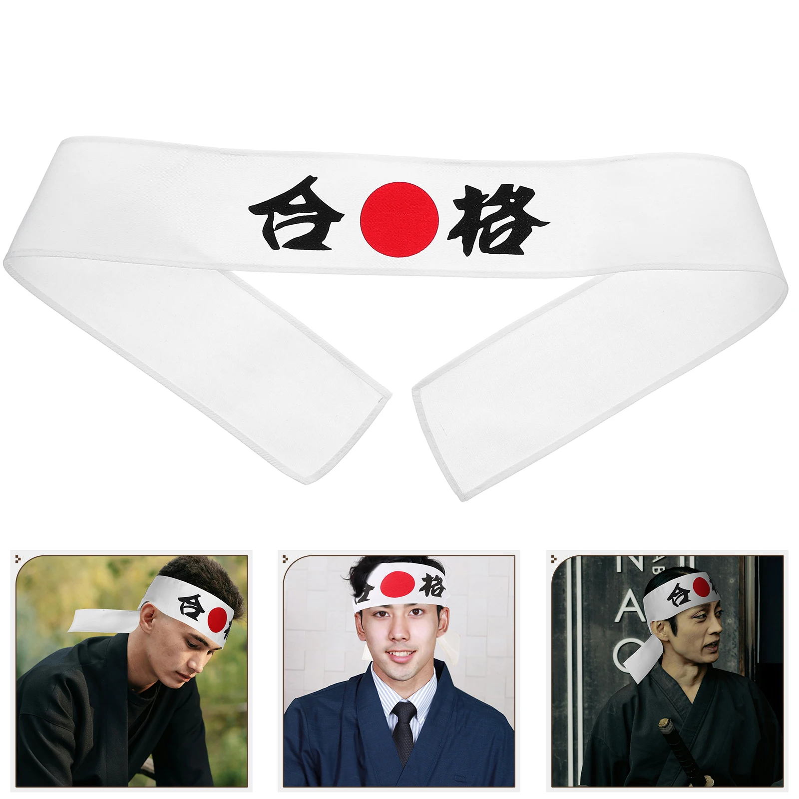 

Japanese Headscarf Dragon Headband Headbands Costume Men Chef Hairbands Cooking Accessories Rope