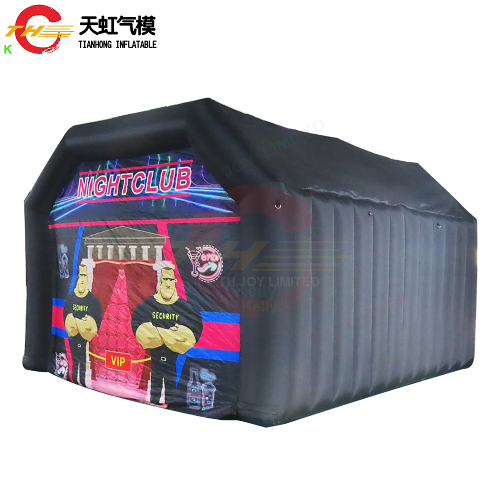 

Fast Air Shipping 5x4m/6x4m/8x5m Portable Inflatable Disco Tent Inflatable Night Club Nightclub Event Tents with Blower