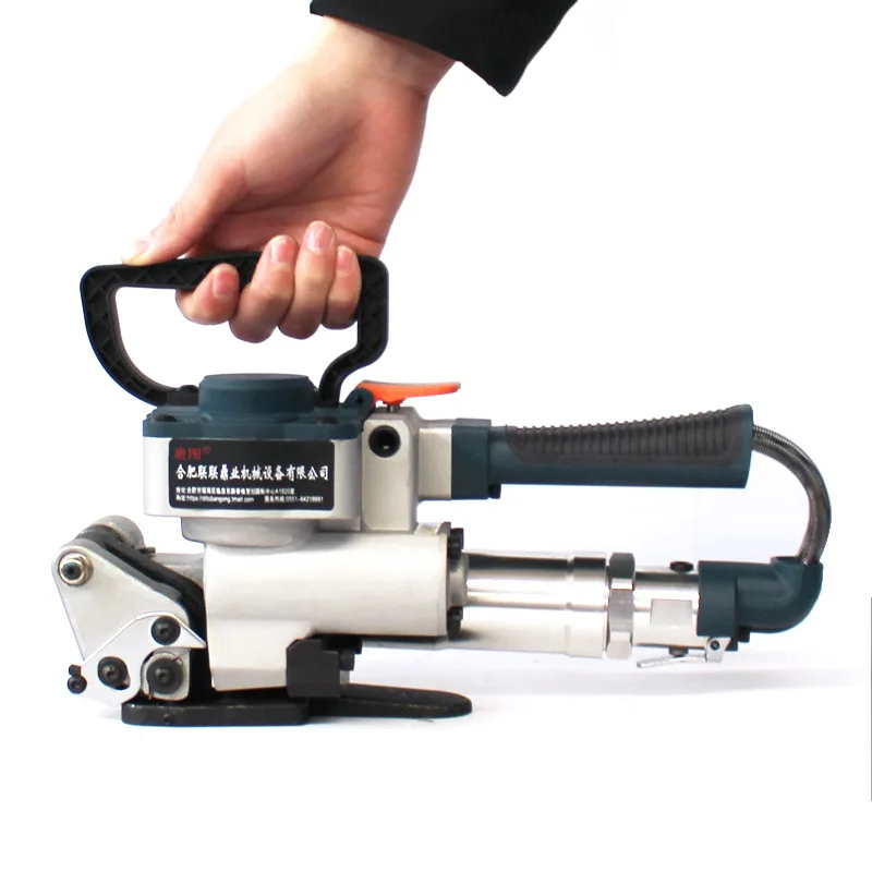 Pneumatic Strapping Tool Semi Automatic PET Strap Banding Machine For Carton Brick Wooden Box Packing Binding