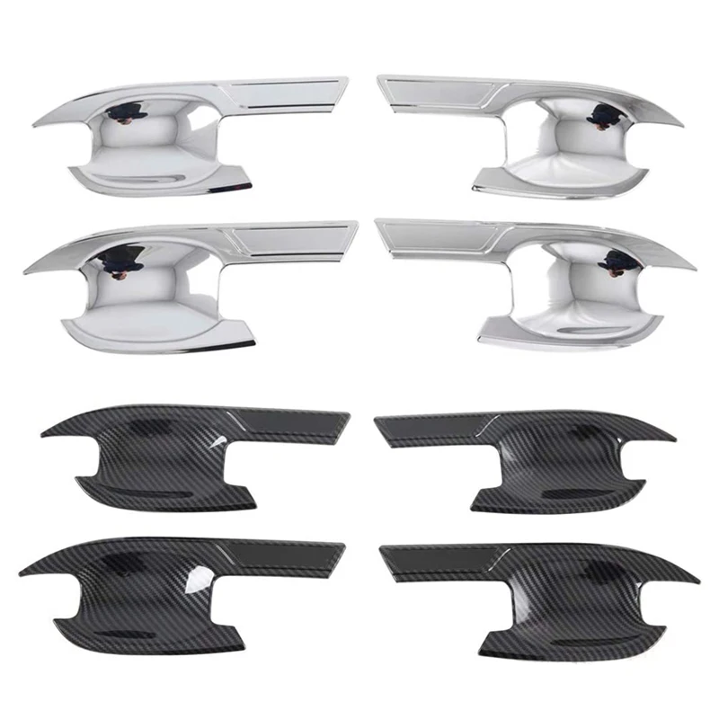 For Hyundai Elantra CN7 2021 Car Accessories Side Door Handle Bowl Cover Trim Decoration Frame Sticker