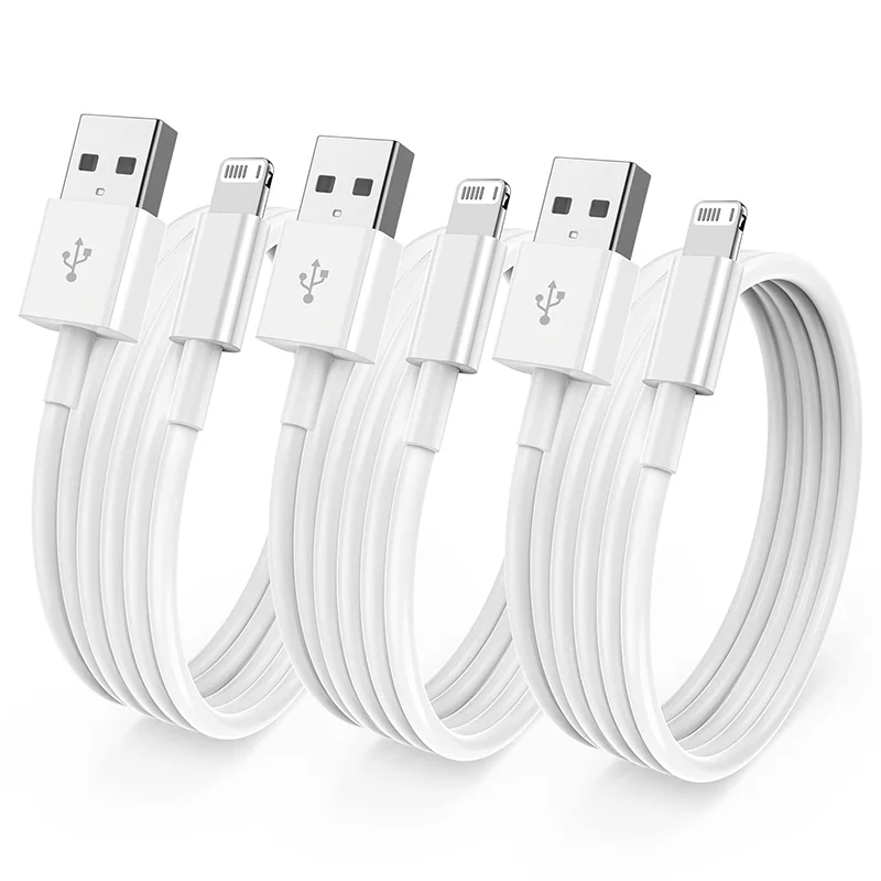 

USB PD 15W Fast Charging Cable for iPhone 14 13 12 11 Pro Max Plus XR Xs Max USB to Lightning Fast Cable Charger Date Wire 1/2m
