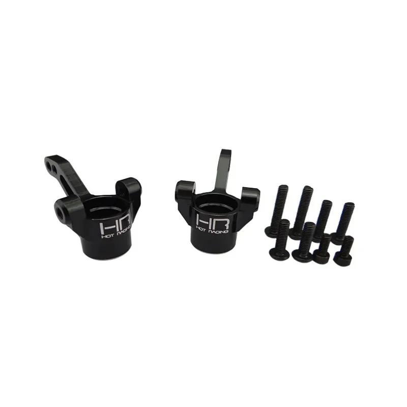 HR Aluminum Front steering Block Steering Knuckles for 1/10 Traxxas 4-Tec 2.0 Replace Traxxas TRA8337
