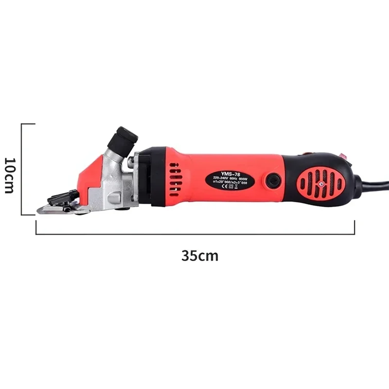 ABPR-Electric Shearing Wool Cutter Trimmer Tufted Scissors Carpet Fader Sheep Clipper 900W Power Cutting Machine EU Plug