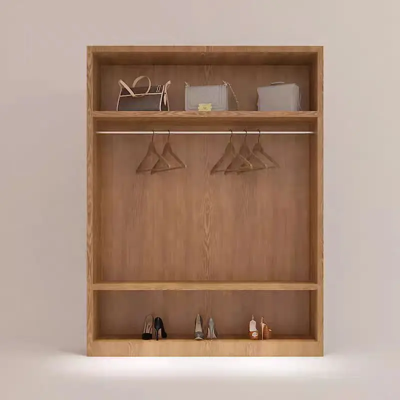 

#Modern multi-functional wooden wall cabinet household furniture for storing clothes and shoes in the bedroom
