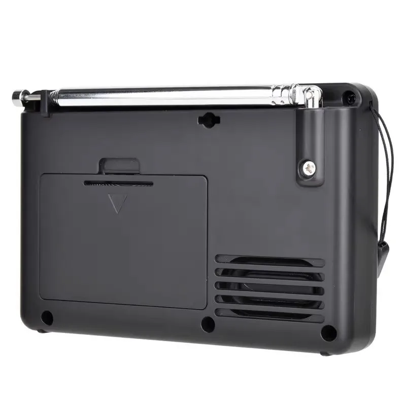 راديو جيب محمول هانرونغدا ، am/fm/sw/bt/tf ، usb ، mp3 ، مسجل رقمي ، دعم بطاقة tf ، مكبر صوت بلوتوث