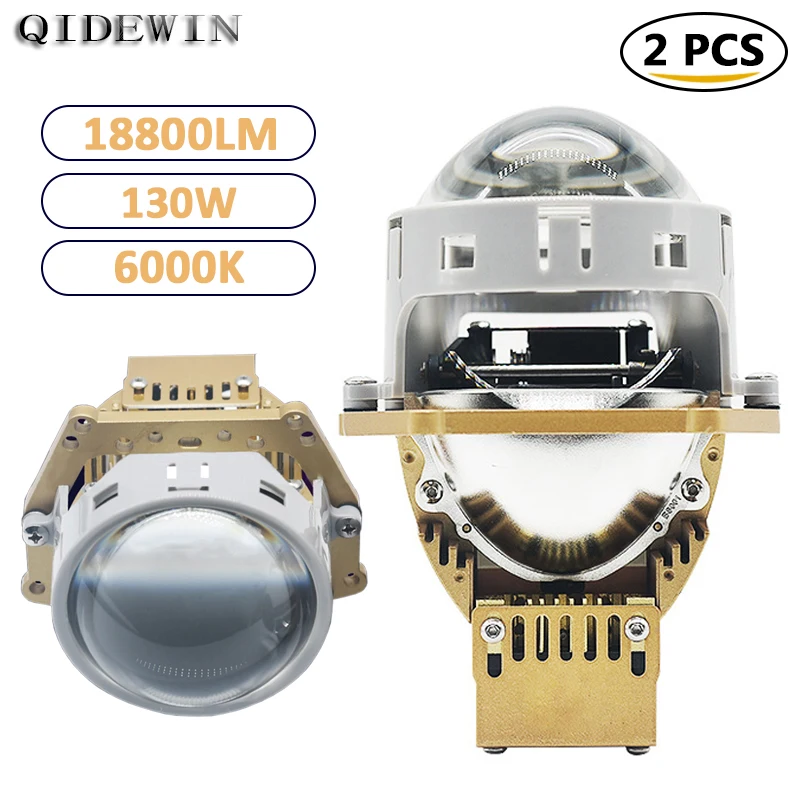 

S2 3 Inch Dual Color Led Projector Headlights Fog Lights for Vehicles Laser Lenses Spotlights Range Integrated Turn Signal Lens