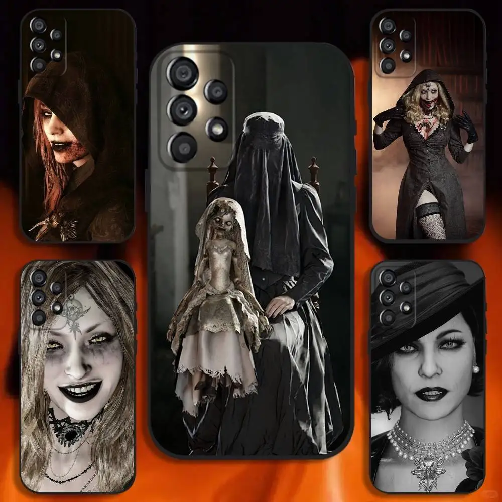 

Game R-Resident E-Evil Village Phone Case For Samsung Galaxy A20,A21s,A22,A31,A32,A52,A53,A72,73,A80 Soft Black Cover