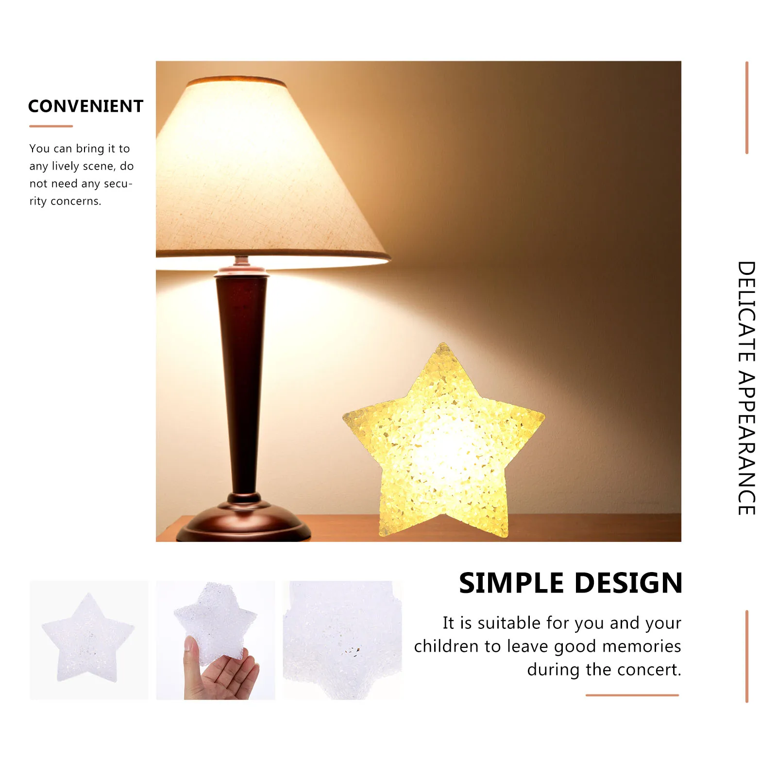 

Star Light Handheld Portable Kids Bedroom Lights for Night Dance Concert Led Glow Party Festival Night Lamp Star Glow