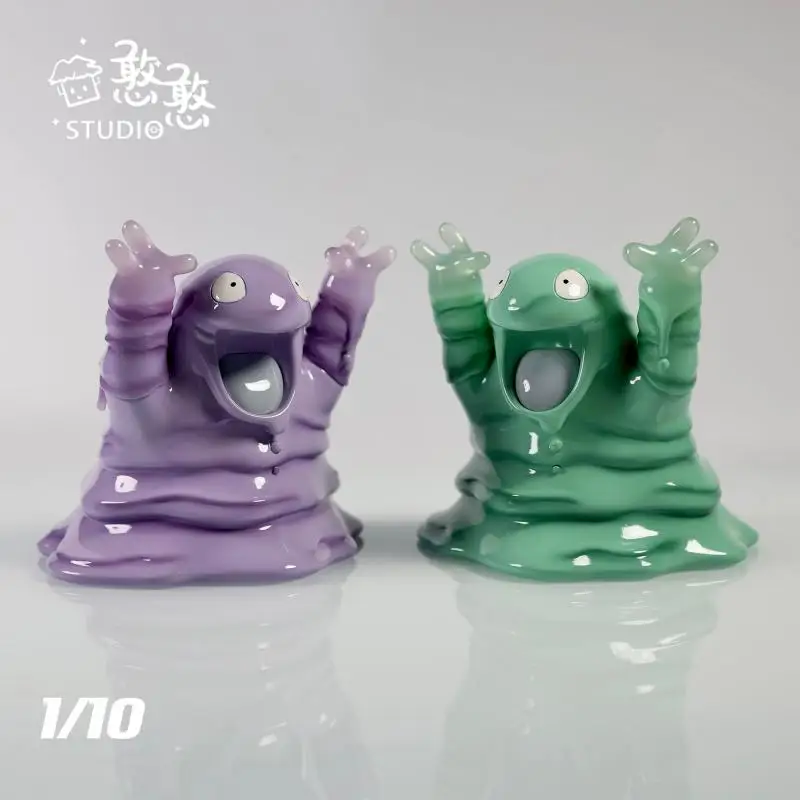 Poekmon 1/10 Grimer Serie GK Cartoon Anime Große Harz Action Figur Modell Spielzeug Geschenk für Geburtstag