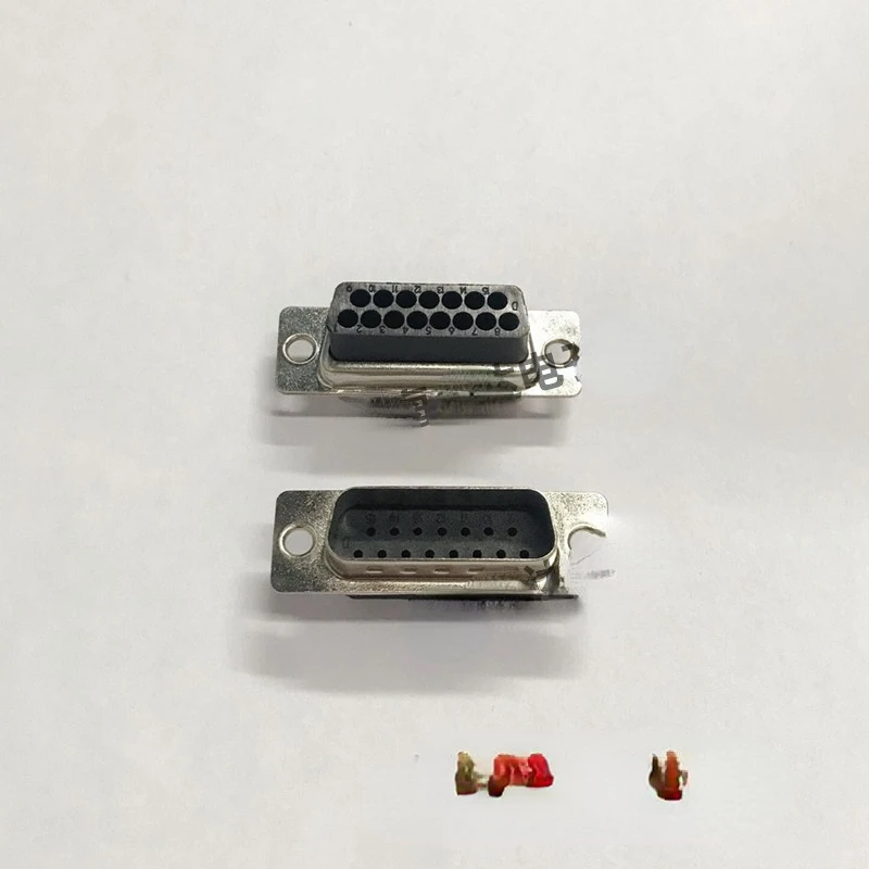 DB15 Core Pin/hole Male/female Two/three Rows Solderless Head Punching/pin Type with Metal Terminal