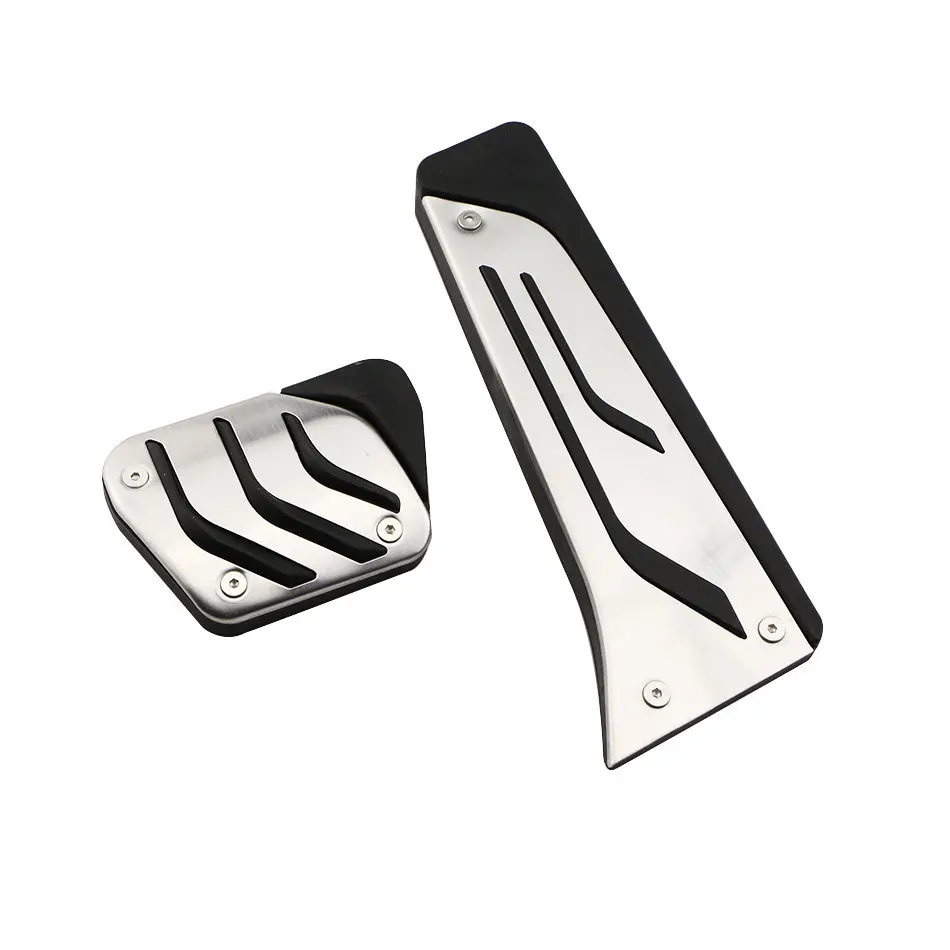 For all BMW accelerator pedals, universal stainless steel accelerator, brake pedal, automatic transmission