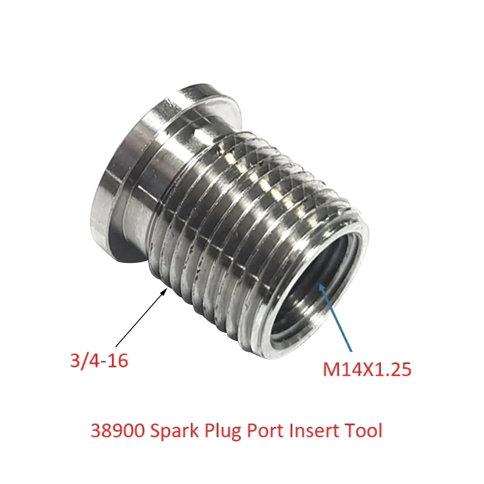 Spark Plug Insert 389-100 Direct Replaces 38900 for Ford Triton Two Valve Engines 4. 6L 5. 4L 6. 8 V Professional Car Parts