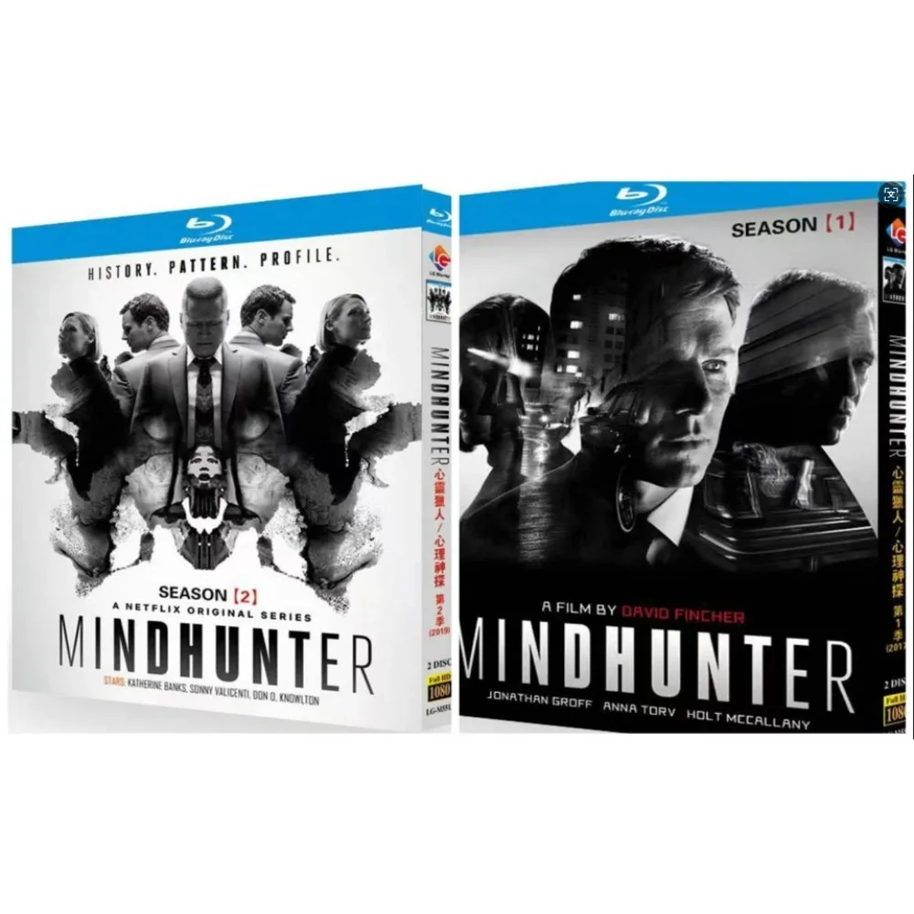 Mindhunter Season (1-2): 4 Disc All Region New Box Set Blu-ray Disc