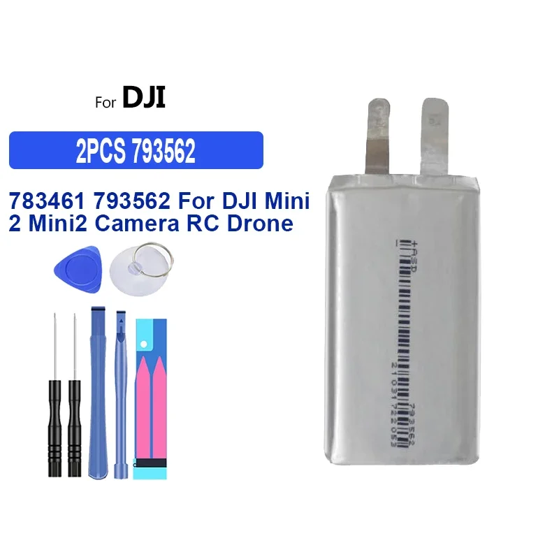 Replacement Battery 793562 783461 For DJI Mini 2 mini2 Camera RC Drone (Your DIY Welding) Cells