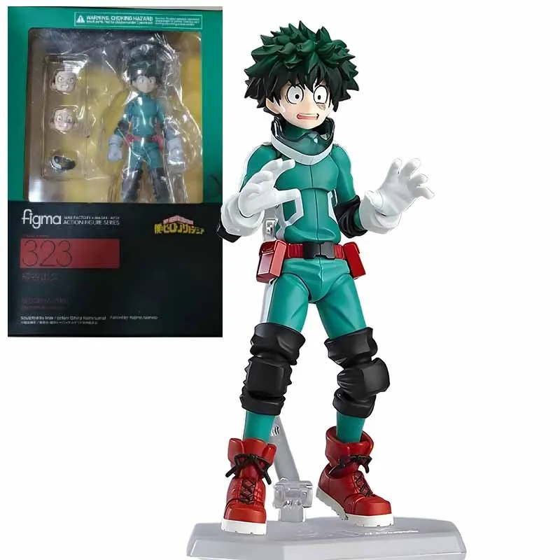 Genuino en Stock Original Max figma Anime figura My Hero Academia MIDORIYA IZUKU Anime figuras de acción juguetes regalo de Navidad