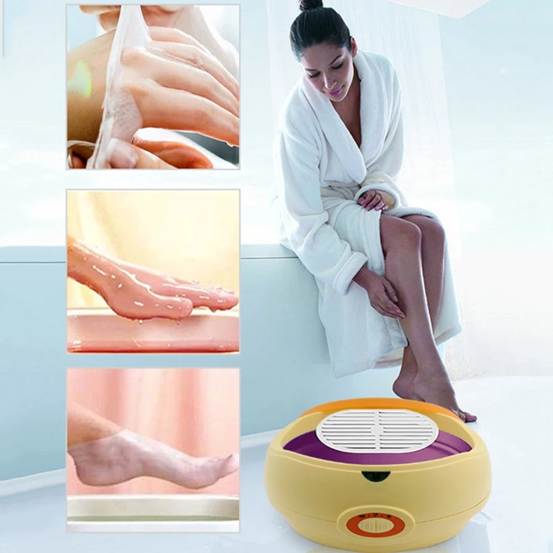 Pot peleburan lilin pembuat parafin pintar, Melter lilin DIY untuk pemanas lilin untuk mesin lilin perawatan kulit Spa colokan UE