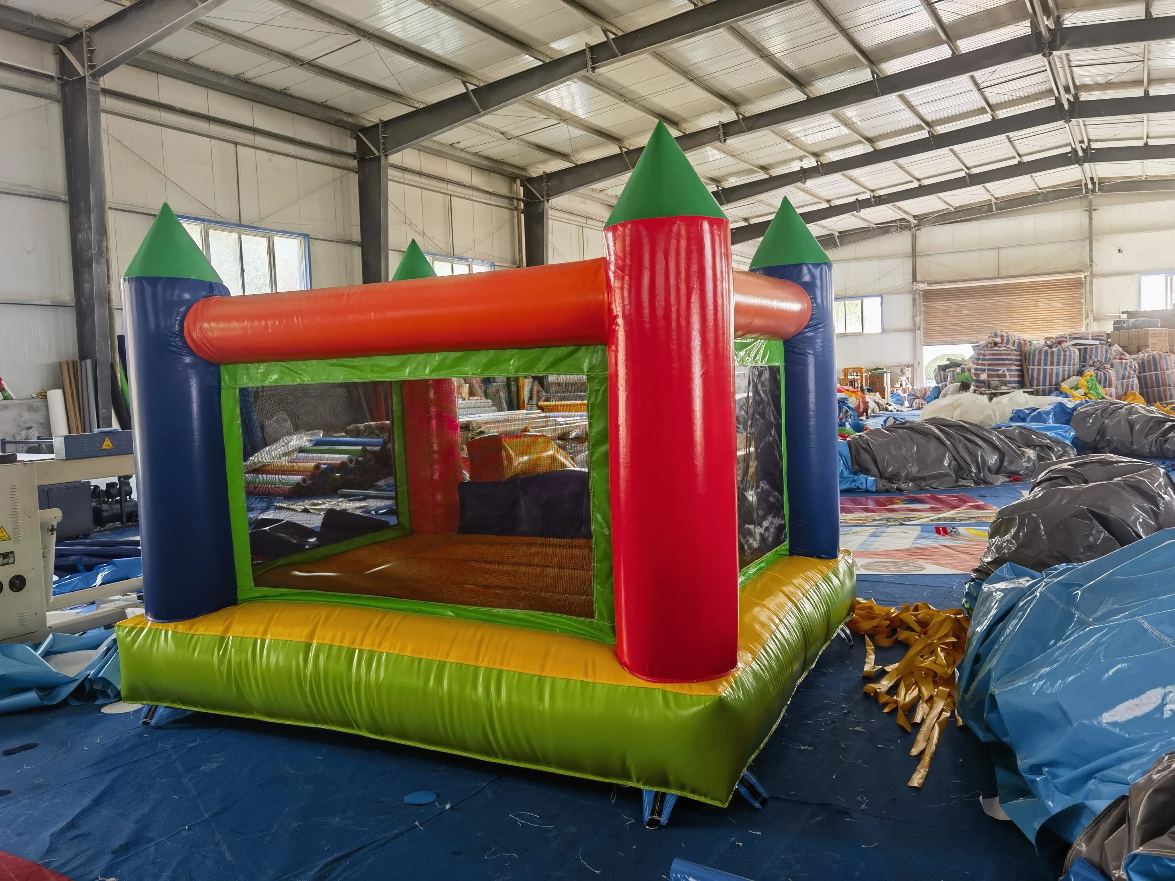 New design high quality inflatable castle with slide for kids fun indoor outdoor with competitive price by factory direct sale