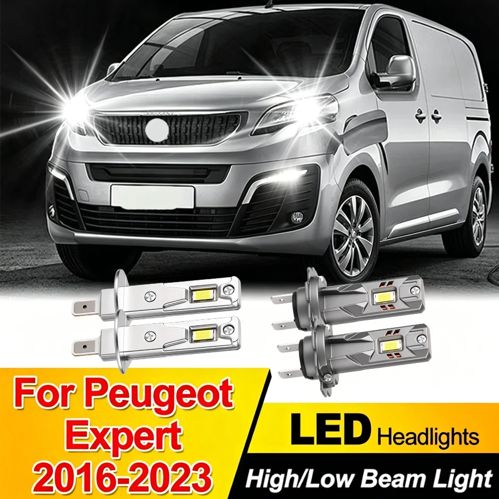 

H1 H7 LED Canbus Headlight 1:1 Mini Size High Low Beam Kit Headlamp For Peugeot Expert 2016 2017 2018 2019 20202 2021 2022 2023