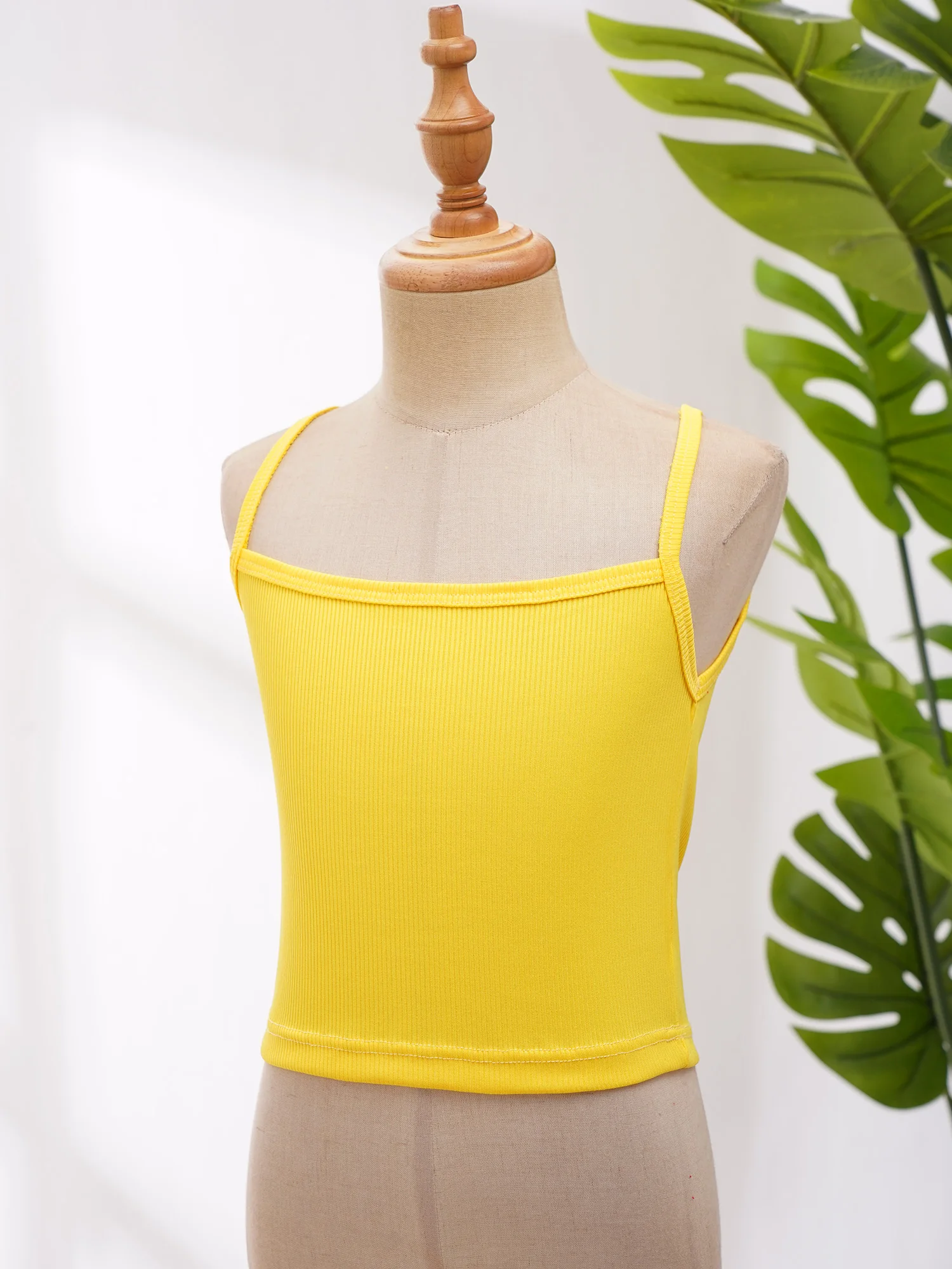 เด็ก Camis หญิง Ribbed Crop Ca - Tank Top Ribbed บทวิจารณ์และราคา